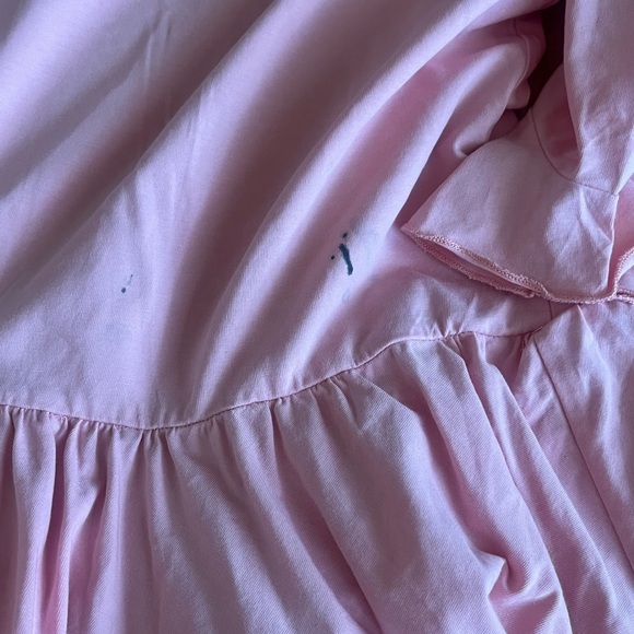 Girls flounce sleeve Hi-lo hem top and floral print legging 11-12 - Picture 8 of 13